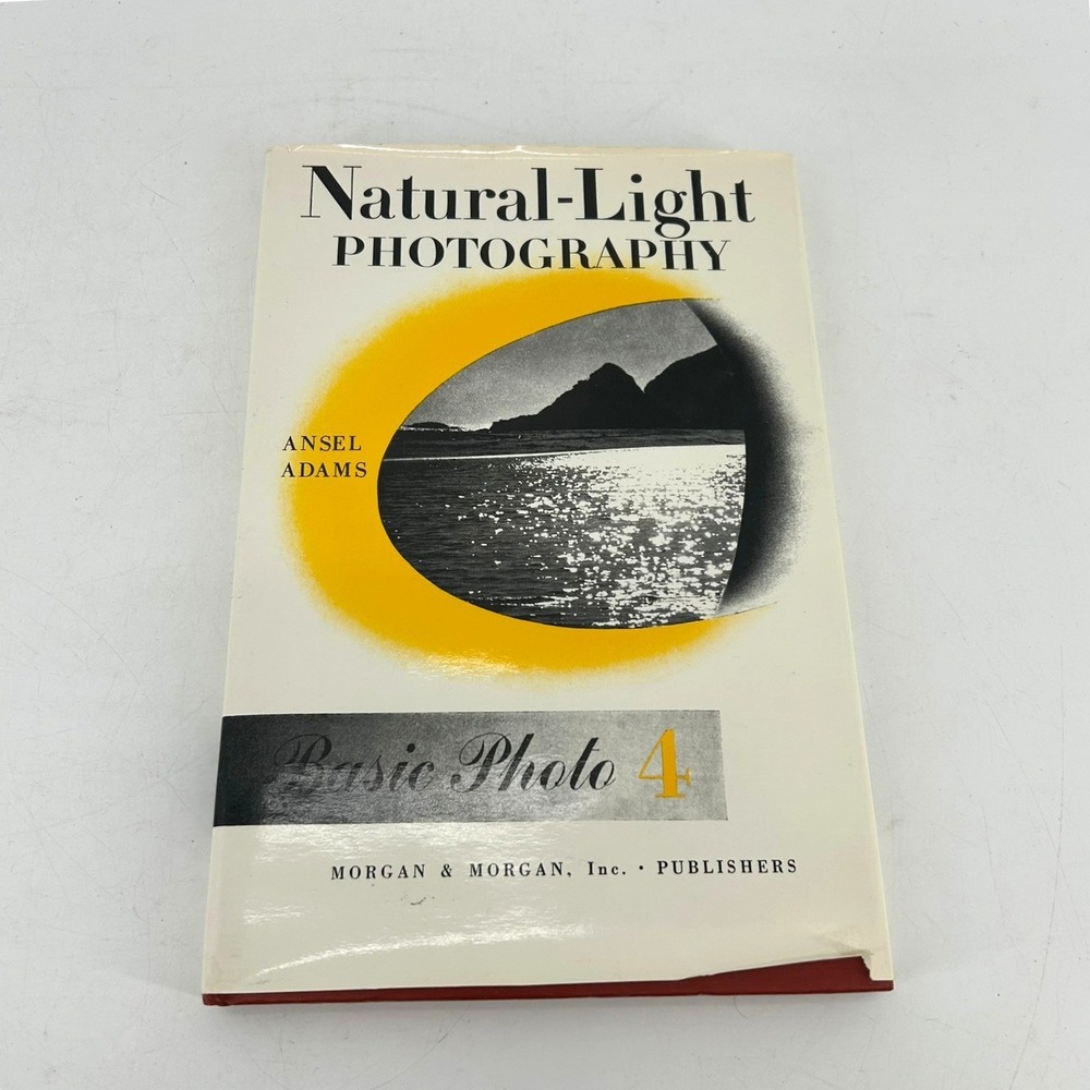 Ansel Adams Natural Light Photography Basic Photo 4 Morgan & Morgan 1971 Book